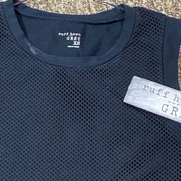 Ruff Hewn Grey Women's Top Blouse Size XS - Picture 15 of 16